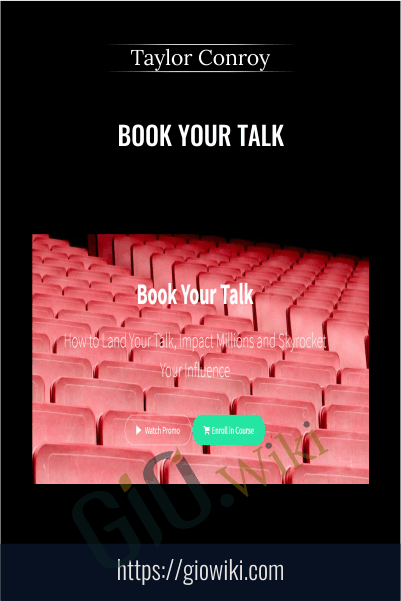 Book Your Talk – Taylor Conroy
