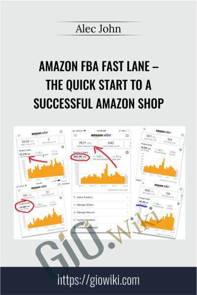 Amazon FBA Fast Lane – The Quick Start To A Successful Amazon Shop – Alec John