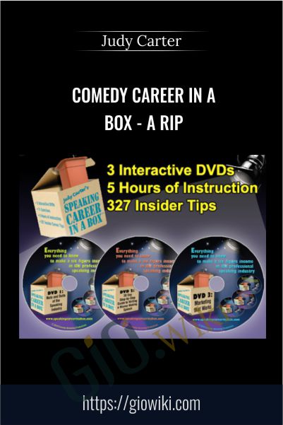 Comedy Career in a Box - a Rip - Judy Carter