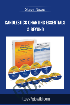 2009 Mega Package - CANDLESTICK CHARTING ESSENTIALS & BEYOND - 8 DVDs + Manual Volume 1 & 2 - Steve Nison