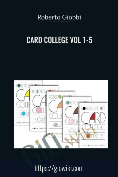 Card College Vol 1-5 - Roberto Giobbi