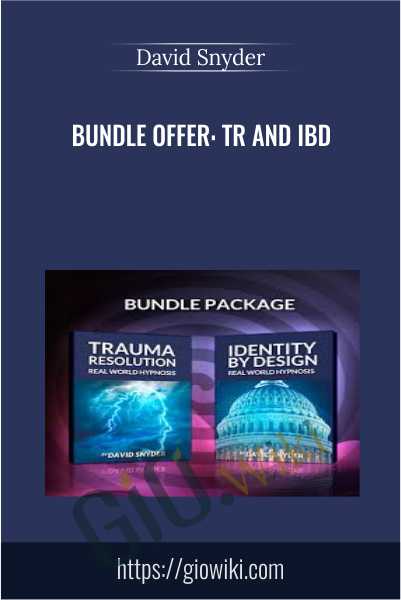 Bundle Offer: TR and IBD - David Snyder