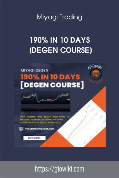 190% in 10 Days [DEGEN COURSE] - Miyagi Trading