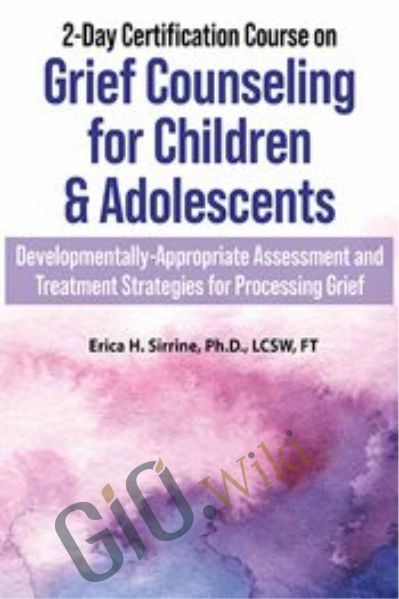 2-Day Certification Course on Grief Counseling for Children & Adolescents: Developmentally-Appropriate Assessment and Treatment Strategies for Processing Grief - Erica Sirrine