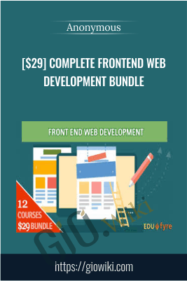 [$29] Complete Frontend Web Development Bundle