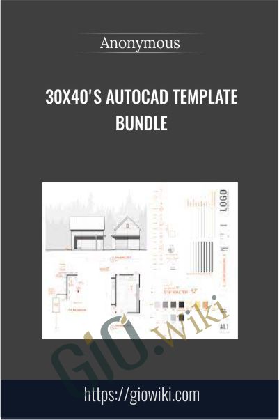 30X40's AutoCAD Template Bundle