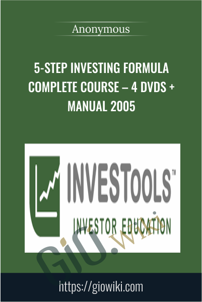 5-step Investing Formula Complete Course – 4 DVDs + Manual 2005