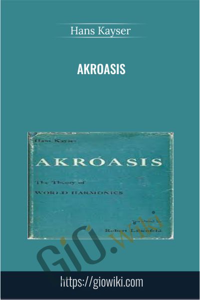 Akroasis - Hans Kayser