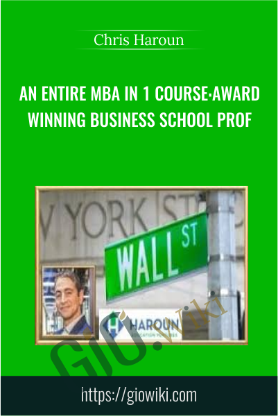 An Entire MBA in 1 Course:Award Winning Business School Prof - Chris Haroun
