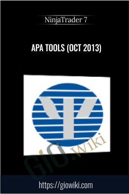 APA Tools (Oct 2013) - NinjaTrader 7