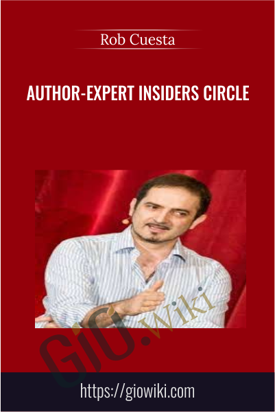 Author-Expert Insiders Circle - Rob Cuesta