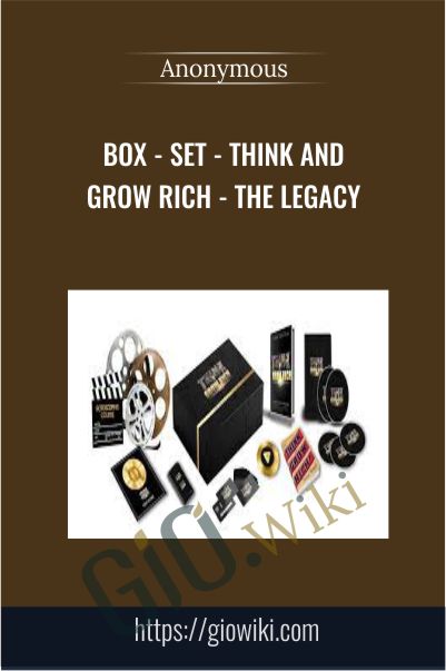 BOX - SET - THINK AND GROW RICH - The Legacy