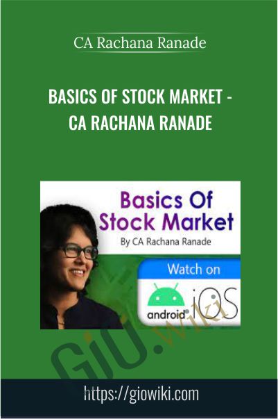 Basics of Stock Market - CA Rachana Ranade