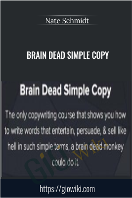 Brain Dead Simple Copy - Nate Schmidt