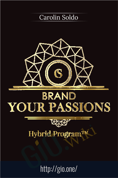 Brand Your Passions - Carolin Soldo