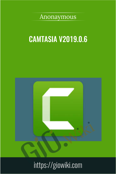 Camtasia v2019.0.6