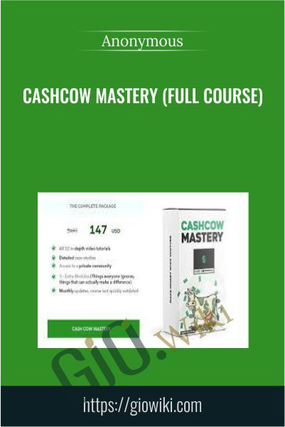 CashCow MASTERY (Full Course)
