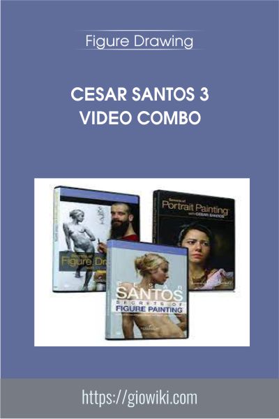 Cesar Santos 3 Video Combo - Figure Drawing