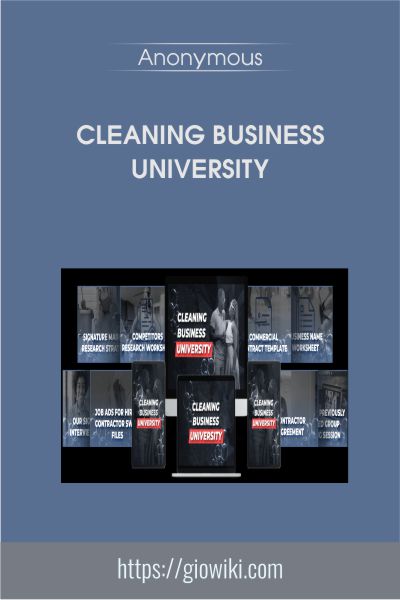 Cleaning Business University