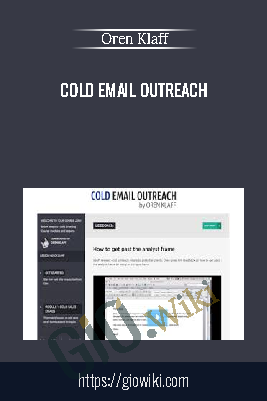 Cold Email OutReach – Oren Klaff
