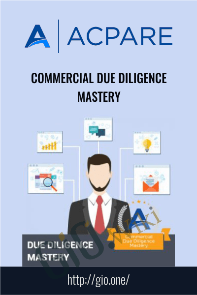 Commercial Due Diligence Mastery - ACPARE