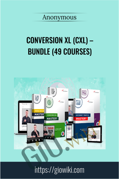 Conversion XL (CXL) – Bundle (49 courses)