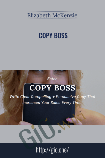 Copy Boss - Elizabeth McKenzie