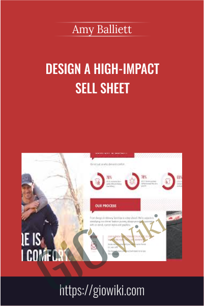 Design a High-Impact Sell Sheet - Amy Balliett