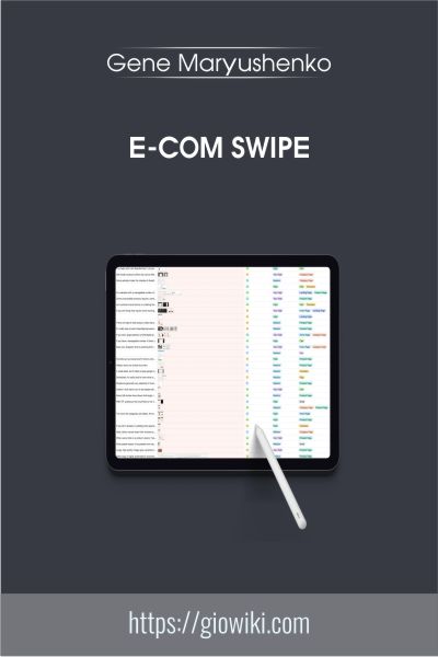 E-Com Swipe - Gene Maryushenko