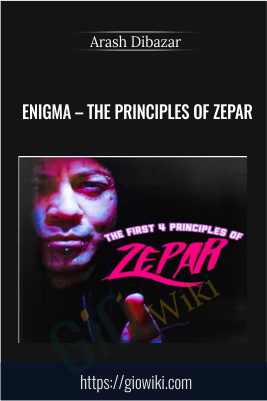 Enigma – The Principles of Zepar - Arash Dibazar