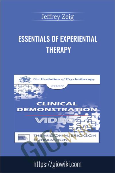 Essentials of Experiential Therapy - Jeffrey Zeig
