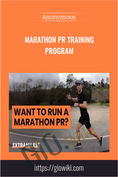 Marathon PR Training Program
