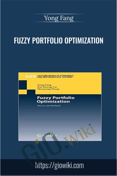 Fuzzy Portfolio Optimization - Yong Fang