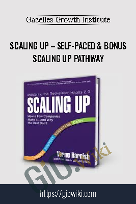 Scaling Up – Self-Paced & Bonus Scaling Up Pathway – Gazelles Growth Institute