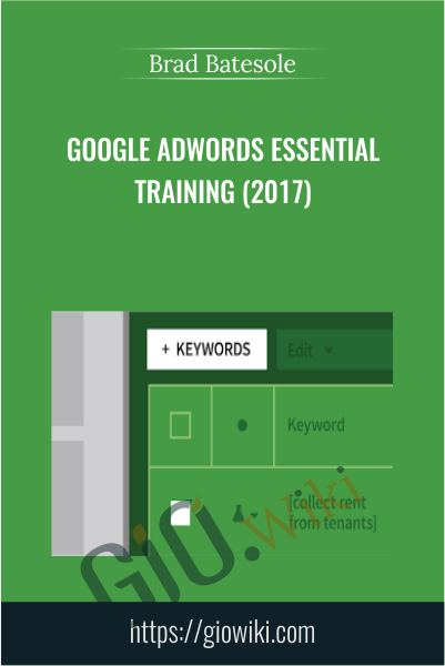 Google AdWords Essential Training (2017) - Brad Batesole