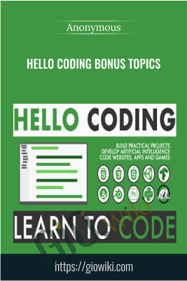 Hello Coding Bonus Topics