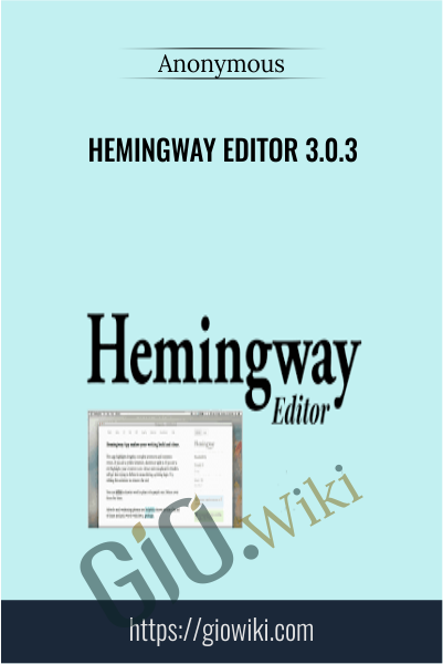 Hemingway Editor 3.0.3