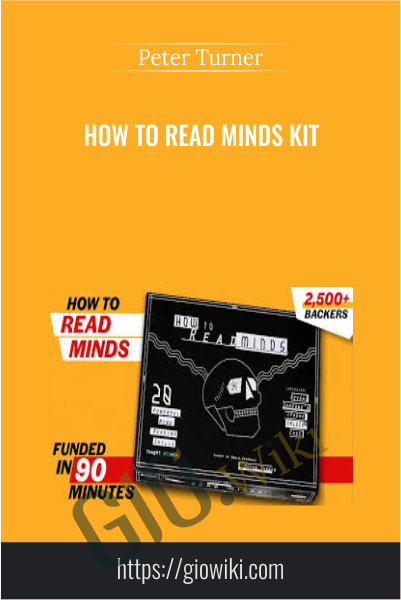 How to Read Minds Kit - Peter Turner