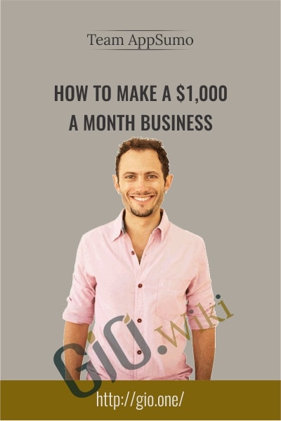 How to make a $1,000 a month business - Team AppSumo