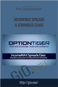 IncomeMAX Spreads & Strangles Class – Hari Swaminathan