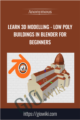 Learn 3D Modelling - Low Poly Buildings in Blender for Beginners