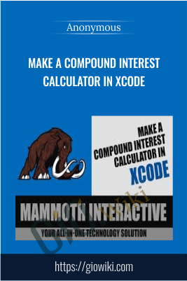 Make a compound interest calculator in Xcode