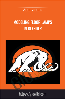 Modeling floor lamps in blender