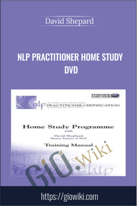 NLP Practitioner Home Study DVD - David Shepard