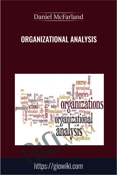 Organizational Analysis - Daniel McFarland