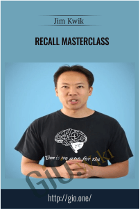 Recall Masterclass – Jim Kwik