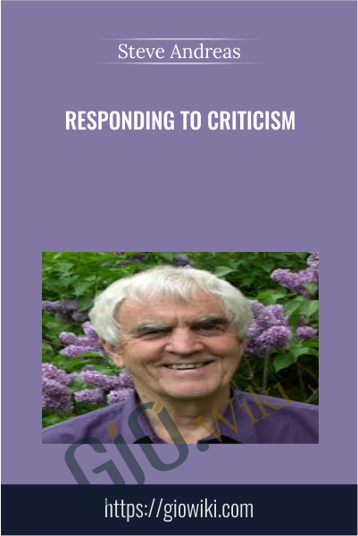 Responding to Criticism - Steve Andreas