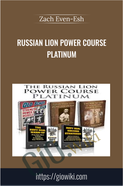 Russian Lion Power Course Platinum - Zach Even-Esh