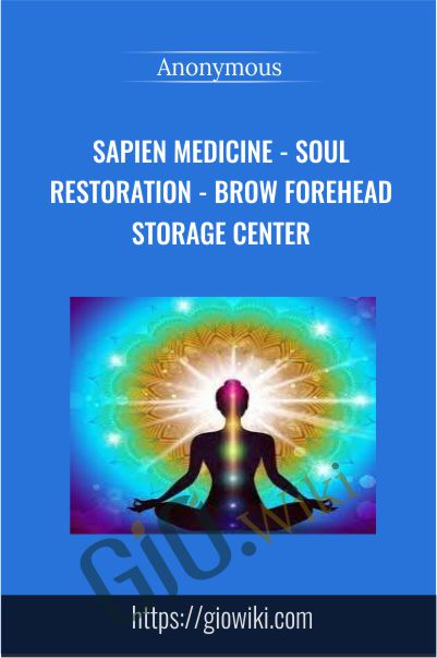 Sapien Medicine - Soul Restoration - Brow Forehead Storage Center