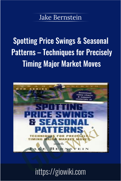 Spotting Price Swings & Seasonal Patterns – Techniques for Precisely Timing Major Market Moves - Jake Bernstein